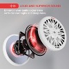 12" Marine Subwoofer for Powerful Bass with 600 Watt Peak Power, Water Resistant, 4 Ohm, White - 3 of 4