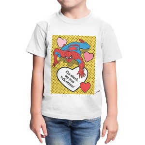 Marvel Spider-Man Boys Valentine Hearts Design T-Shirt : Target