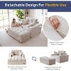 MAXYOYO Oversized Chaise Lounge Sofa with 3 Pillows, Tufted Boneless Sofa Couch for Living Room, No Assembly - 4 of 4