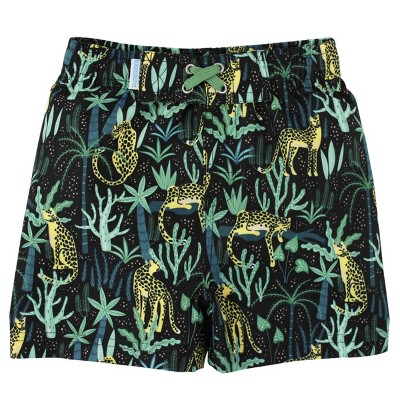 Image of RuggedButts Baby Boys Safari Swim Trunks, 3-6 Months