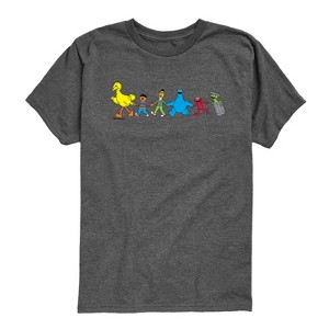 Boys' - Sesame Street - SS Group Short Sleeve Graphic T-Shirt - 1 of 4