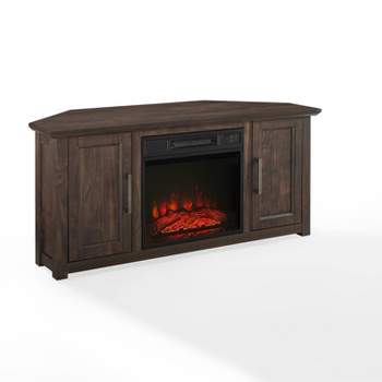 Camden Corner TV Stand for TVs up to 50" with Fireplace - Crosley