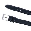 Toneka Men's Big & Tall Smooth Feather Edge Belt, 46, Black - 2 of 4
