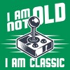 Junior's Design By Humans I Am not Old I am Classic By nerdycorner T-Shirt - 2 of 2