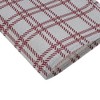 Unique Bargains Christmas Place Mats Red Snowflake Linen Red White 13"x17.7" 2 Pcs - 4 of 4