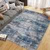 Abstract Area Rug Living Room Rugs Indoor, Modern Soft Fluffy Washable Accent Carpet for Bedroom Kitchen Dining Room Floor - 4 of 4