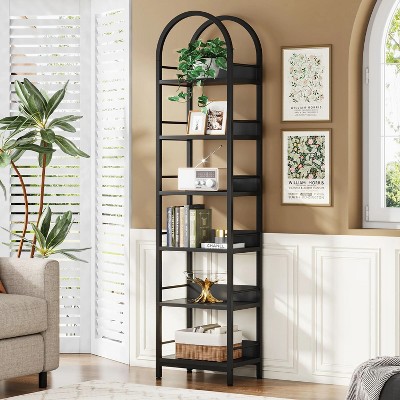 Hommoo 78.7" Tall 6-Tier Open Bookshelf