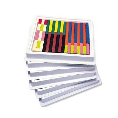 Learning Resources Cuisenaire Rods Multipack Wood, Set of 6