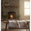 Angelic Trio Tapestry Throw – Inspirational Angel Design 50x60 inch by Manual Woodworkers and Weavers - 3 of 3