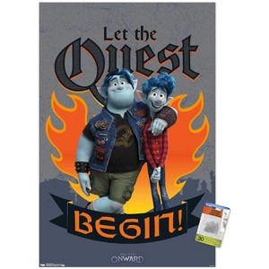 Trends International Disney Pixar Onward - Quest Unframed Wall Poster Prints - 1 of 4