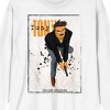 Saturday AM Yellow Stringer Tony Adult White Crew Neck Sweatshirt - 2 of 3