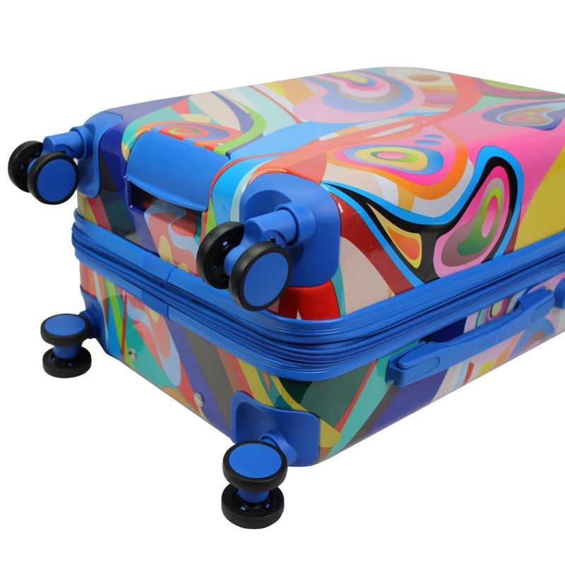 World Traveler Dejuno Art Hardside 3-Piece Expandable Spinner Luggage Set, 5 of 6