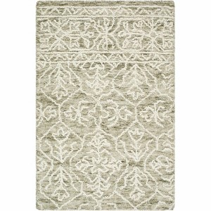 Hauteloom Yadid Green Wool Area Rug - 1 of 2