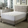 Hotel Laundry Full Overfilled Waterproof Mattress Pad: Machine Washable, Woven Polyester, Fits 21" Depth - 3 of 3