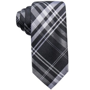 Ryan Seacrest Mens Plaid Silk Self-tied Necktie - 1 of 1