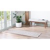 Unique Loom    Decatur Striped Area Rug - 3 of 4