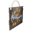 Northlight 15" Wooden 'Happy Thanksgiving' Hanging Wall Sign - 4 of 4