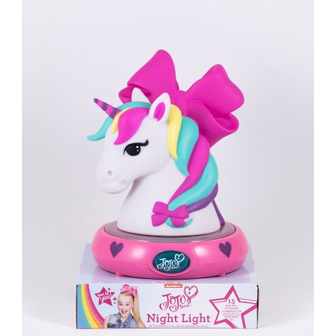 Jojo Siwa Unicorn Led Nightlight Pink : Target