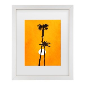Trademark Fine Art - Kubistika  Sunshine Paradise Matted Framed Art - 1 of 4