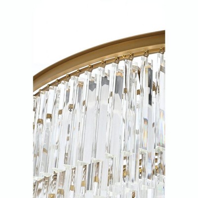 Sydney Satin Gold 58-Light Crystal Chandelier