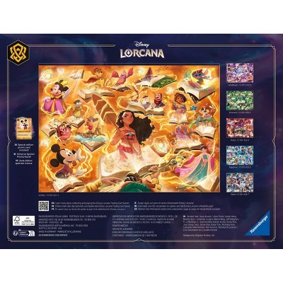 Ravensburger Disney Lorcana TCG - Glimmers of the Realm: Amber Jigsaw Puzzle 1000pc