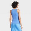Women's Slim Fit Ribbed Tank Top - A New Day™ - 2 of 4
