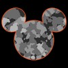 Boy's Disney Mickey Mouse Camo Silhouette Pull Over Hoodie - 2 of 4