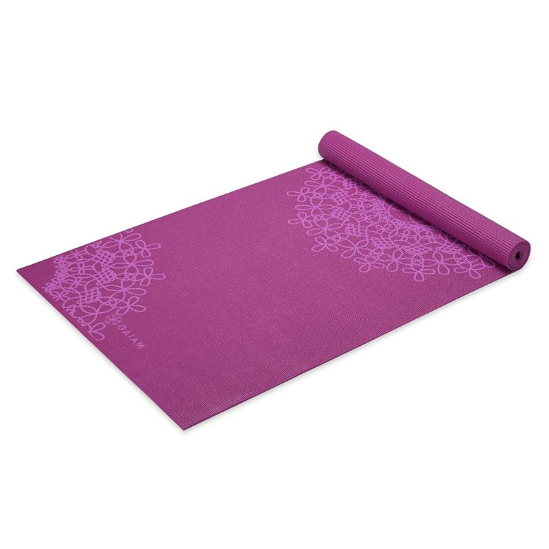 Gaiam Printed Yoga Mat - (4mm), 4 of 8