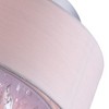 CWI Lighting Dash 3 Light Drum Shade Flush Mount With Chrome Finish - 3 of 4