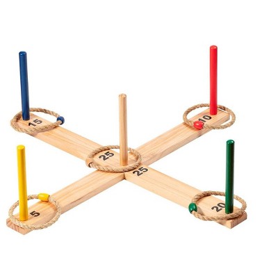 Monoprice Large Ring Toss Game - Easy Assembly, Perfect For Tailgating, Camping, Bbqs, Backyards, and Beaches - Pure Outdoor Collection