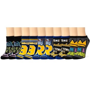 HYP Riverdale Quotes Design Novelty Low-Cut Adult Ankle Socks - 5 Pairs - 1 of 4