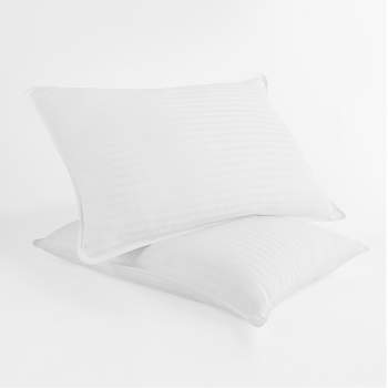  Beckham Hotel Collection Bed Pillows Standard / Queen Size Set  of 2 - Down Alternative Bedding Gel Cooling Pillow for Back, Stomach or  Side Sleepers : Home & Kitchen