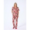 PATPAT Christmas Matching Family Pajamas Set Christmas Doggy Print Red PJS Red - 2 of 4