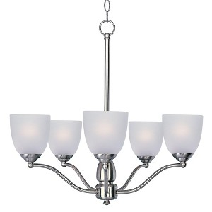 Maxim Lighting Stefan 5 - Light Chandelier in  Satin Nickel - 1 of 3