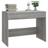 vidaXL Desk Gray Sonoma 39.8 in.x19.7 in.x30.1 in. Engineered Wood - 4 of 4