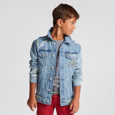 target distressed denim jacket