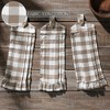 Annie Buffalo Check Portabella Button Loop Tea Towel Set of 3 - 3 of 4