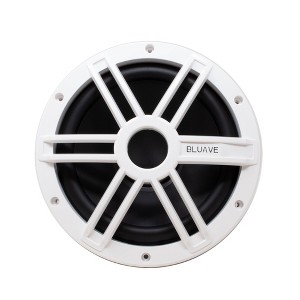 BLUAVE X10S2w X10 10" Marine Subwoofer Single 2-Ohm, White Grill - 1 of 4