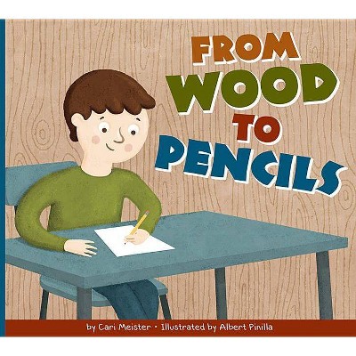 From Wood to Pencils - (Who Made My Stuff?) by  Cari Meister (Paperback)