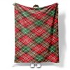Lomsoe Christmas Themed Flannel Blanket - Exquisite Design, Suitable for All Seasons, Nap, Office, Sofa, Car - Perfect Gift Choice. - 3 of 4