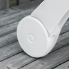 Resenkos Lounge Chair Outdoor, Patio Lounge Chair,Outdoor Chaise Lounge, 5 Level Adjustable Backrest Lounge Chair with Wheels, White - 3 of 4