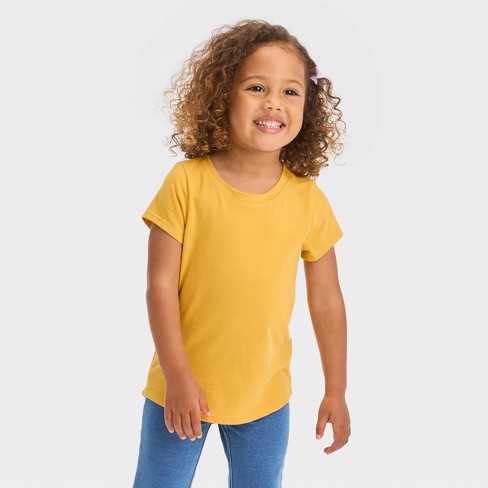 girls mustard shirt