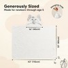 KeaBabies PlayPals Baby Towels with Hood for Girls, Boys, 100% Organic Soft Cotton Hooded Bath Towels for Newborn, Kids - 2 of 4