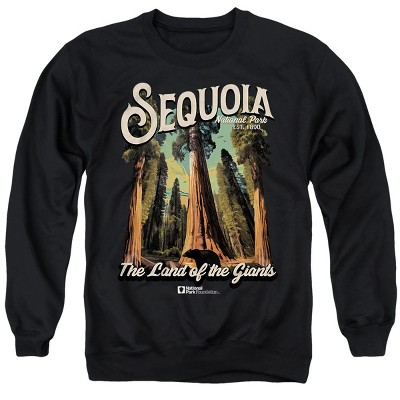 Men's Sequoia National Park The Land of Giants Crewneck Sweatshirt