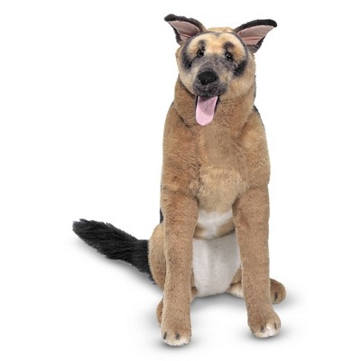 large german shepherd stuffed animal