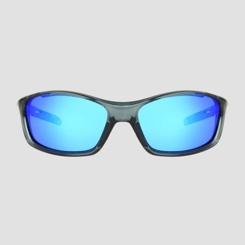 Buy Electric Blue Polarized Aviator Sunglasses - Woggles