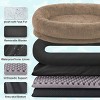 Large Washable Faux Fur Orthopedic Dog Bed for People and Pets, Extra Plush Pillow and Blanket Set, Premium Support for Napping and Doze Off - 4 of 4