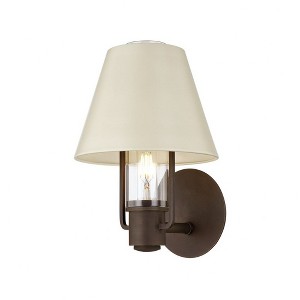 Troy Lighting Kindle 1 - Light Wall Light in  Bronze Clear Shade - 1 of 1