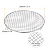 Unique Bargains Stainless Steel Round Cross Wire Barbecue Grill with Legs - 2 of 4