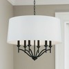 Capital Lighting Peyton 6 - Light Pendant in  Matte Black - 3 of 4